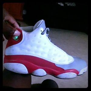 Grey toe Jordan Retro 13s